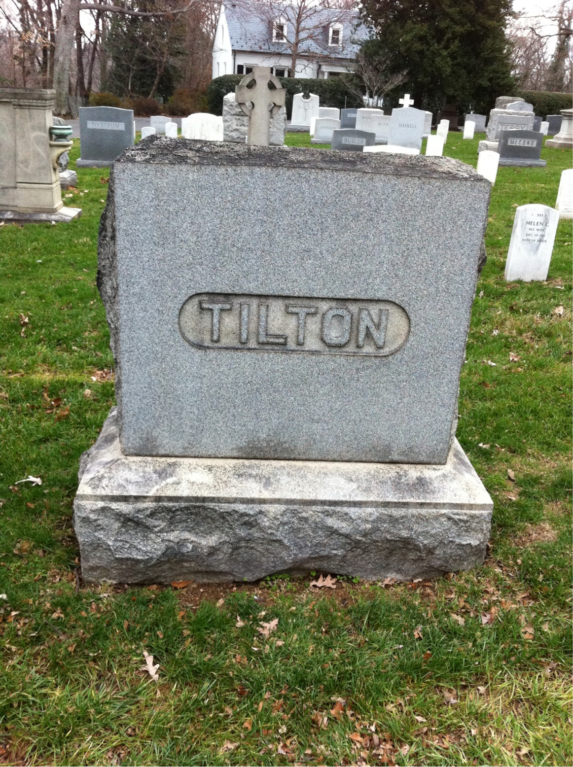 Headstone of Henry R. Tilton