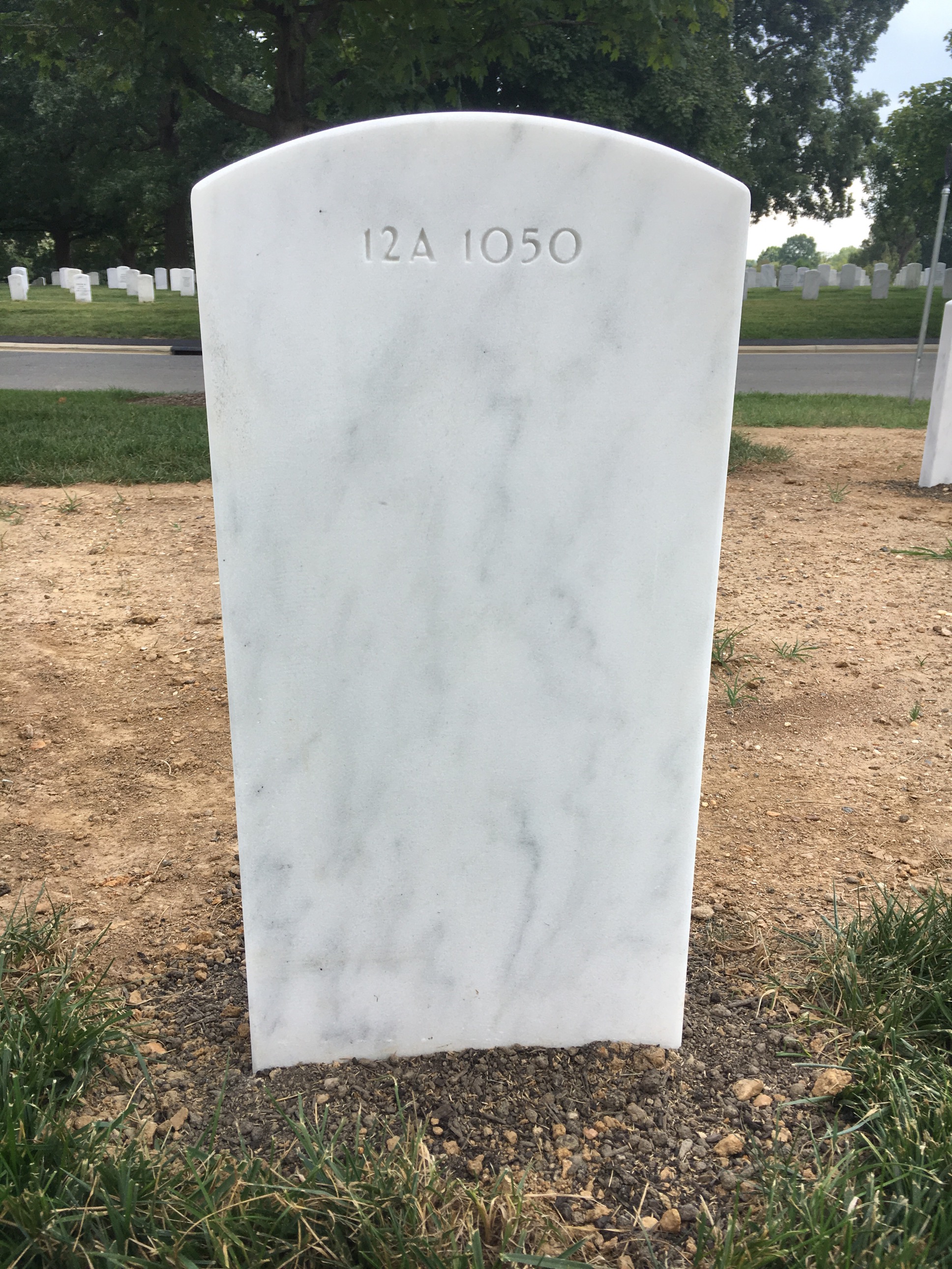 Back of headstone — John Murphy
