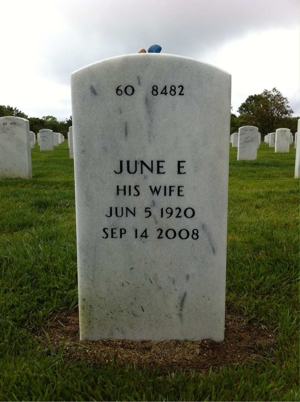 Back of headstone — Robert Medaugh