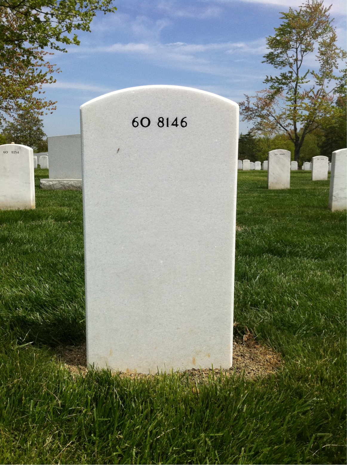 Back of headstone — William Bethel