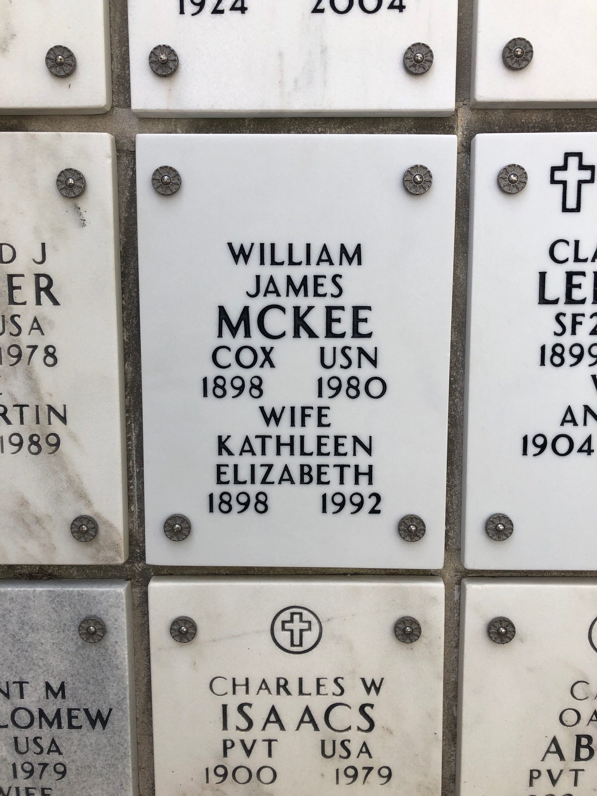 William J Mckee