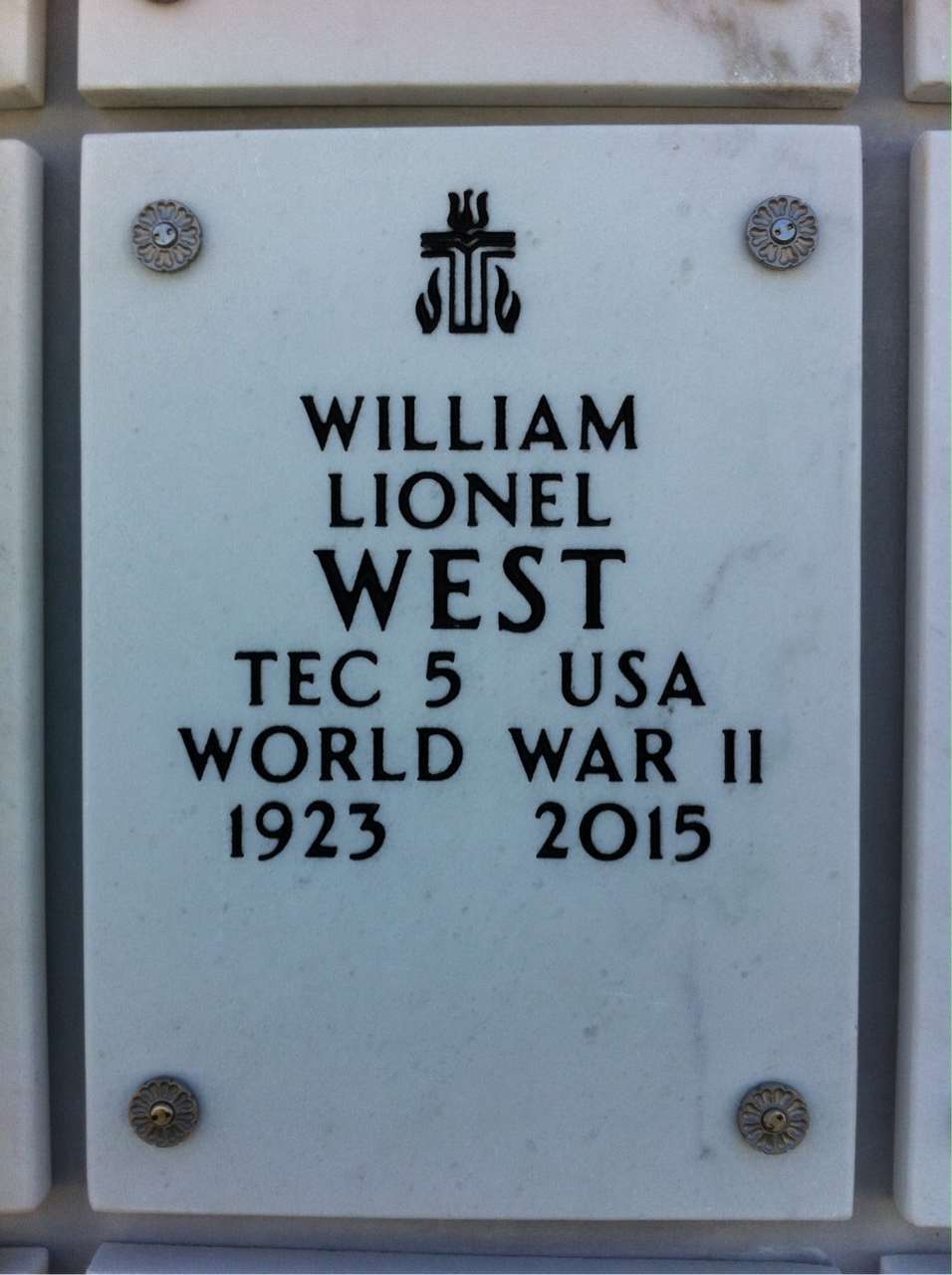 William L West