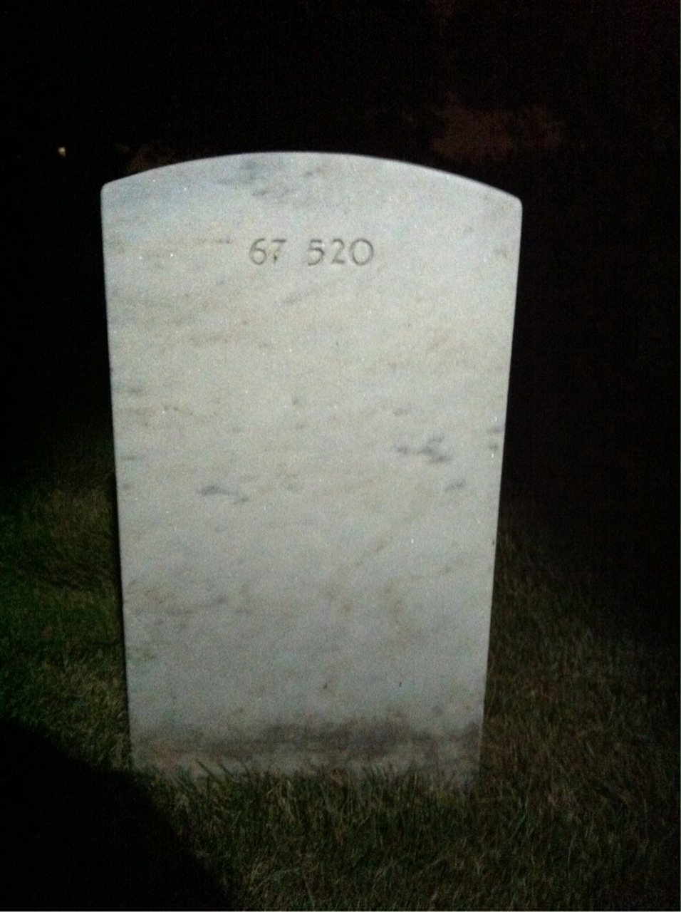 Back of headstone — Adrienne Bentley