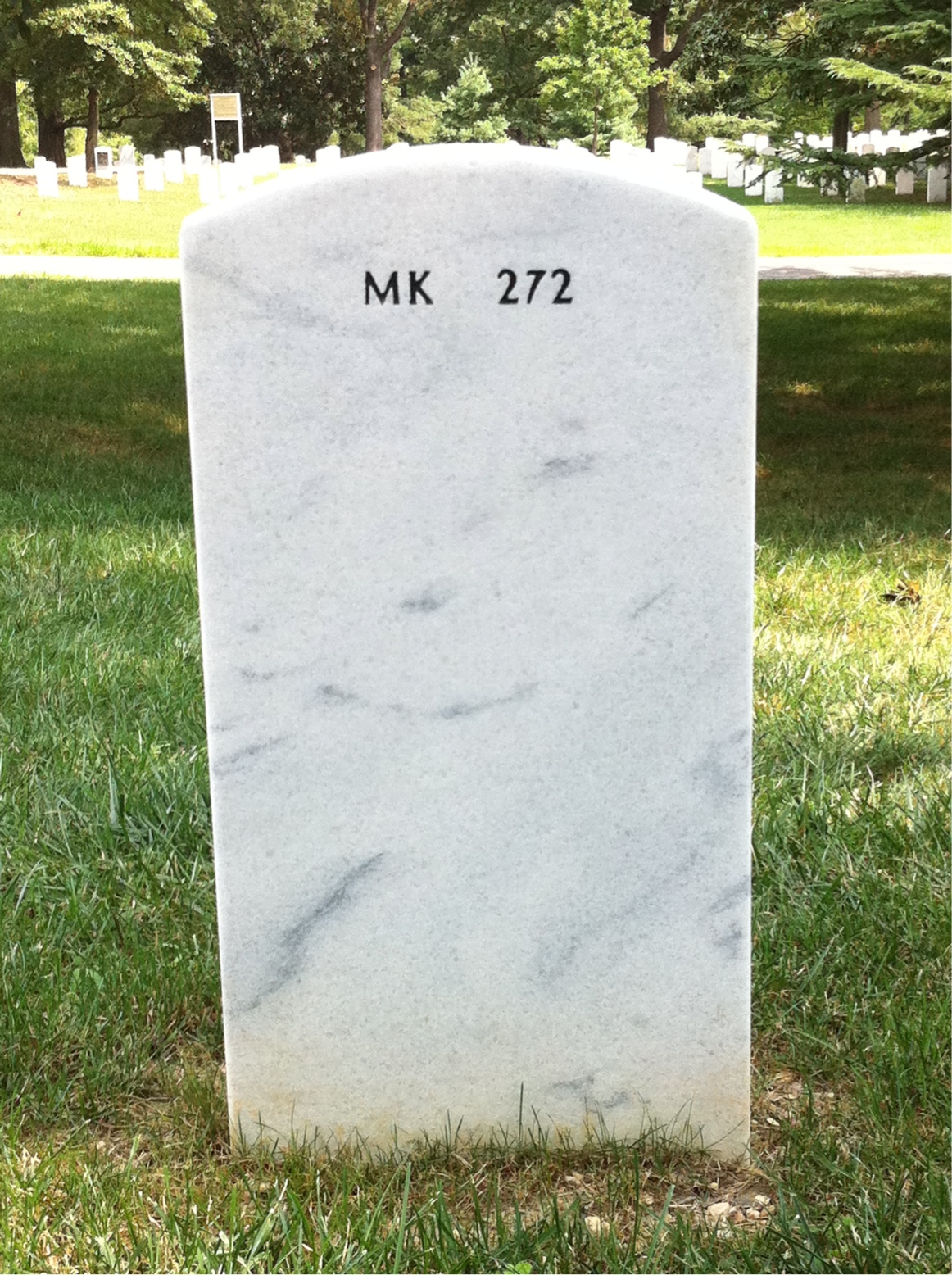 Back of headstone — Clyde Morrison