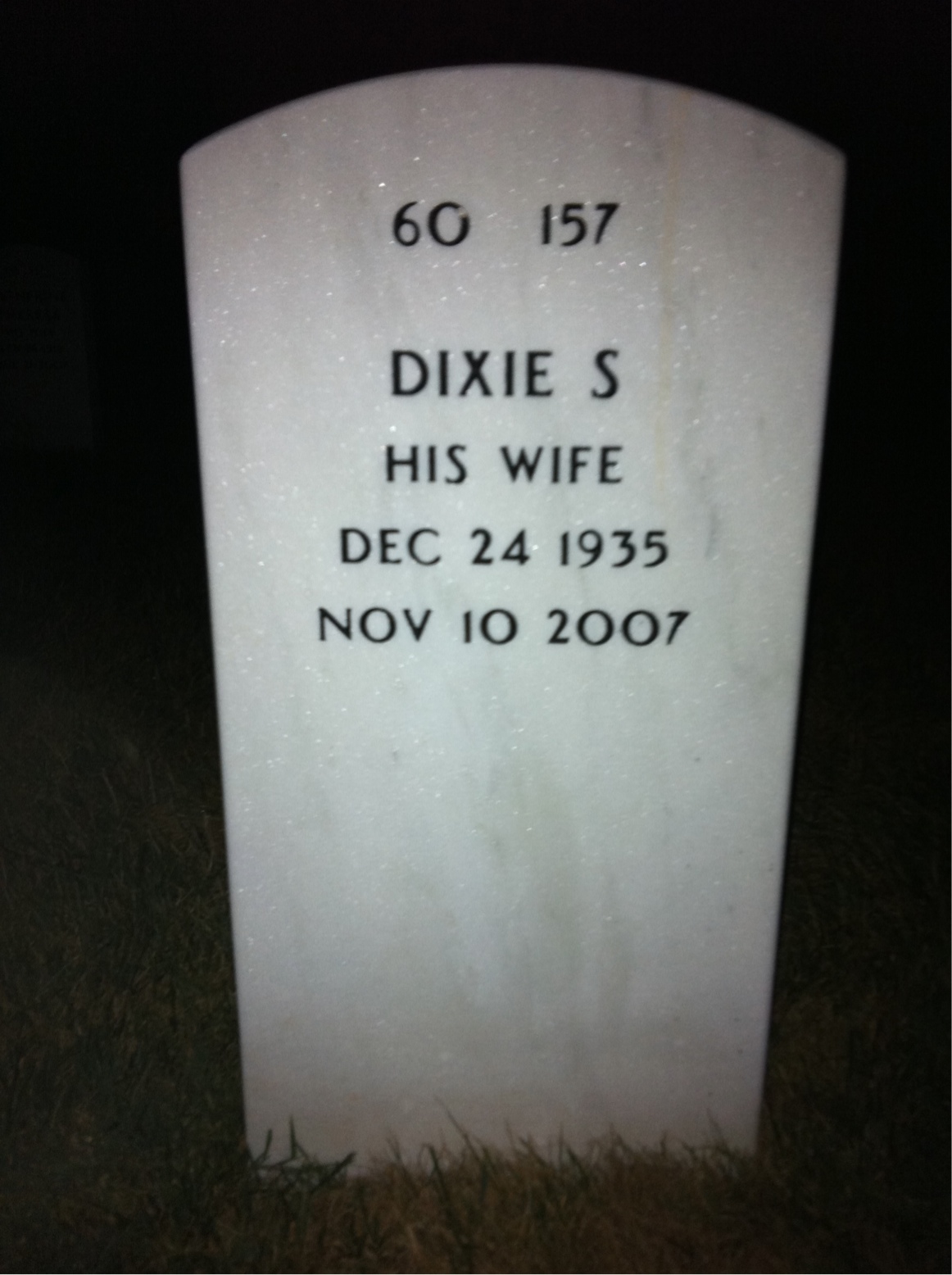 Back of headstone — Richard Friichtenicht