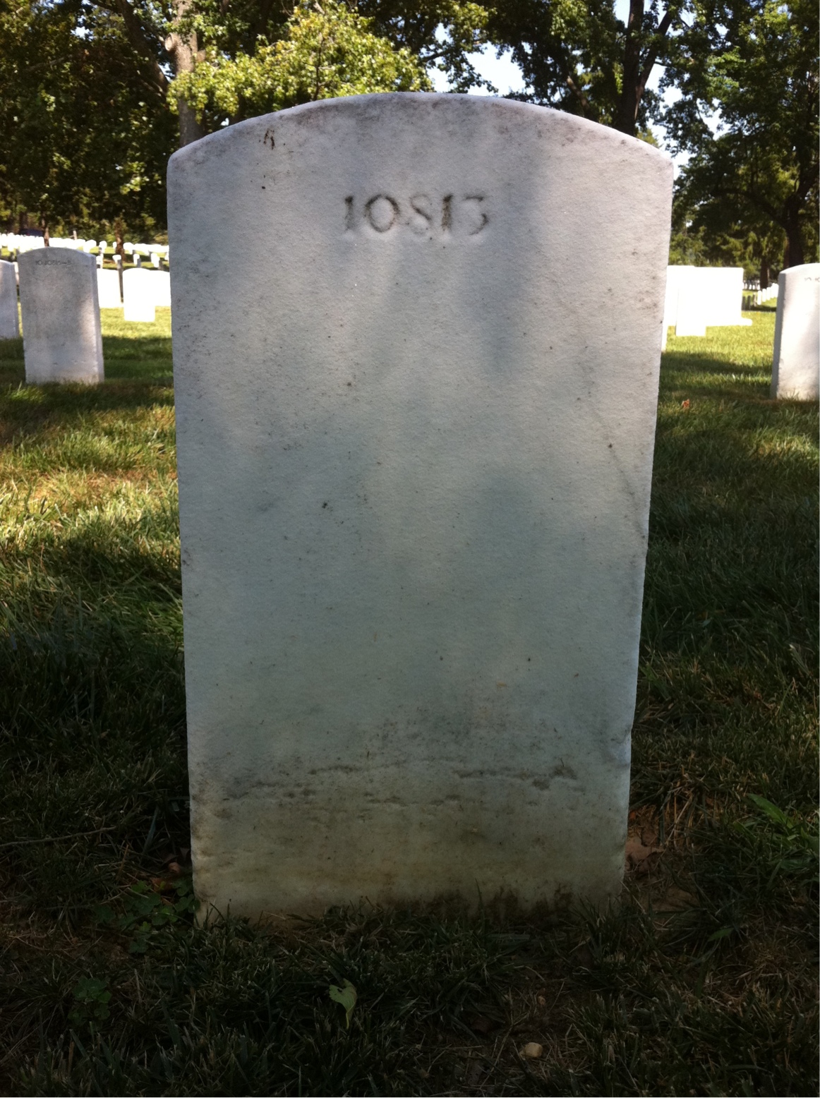 Back of headstone — Elsie Myers