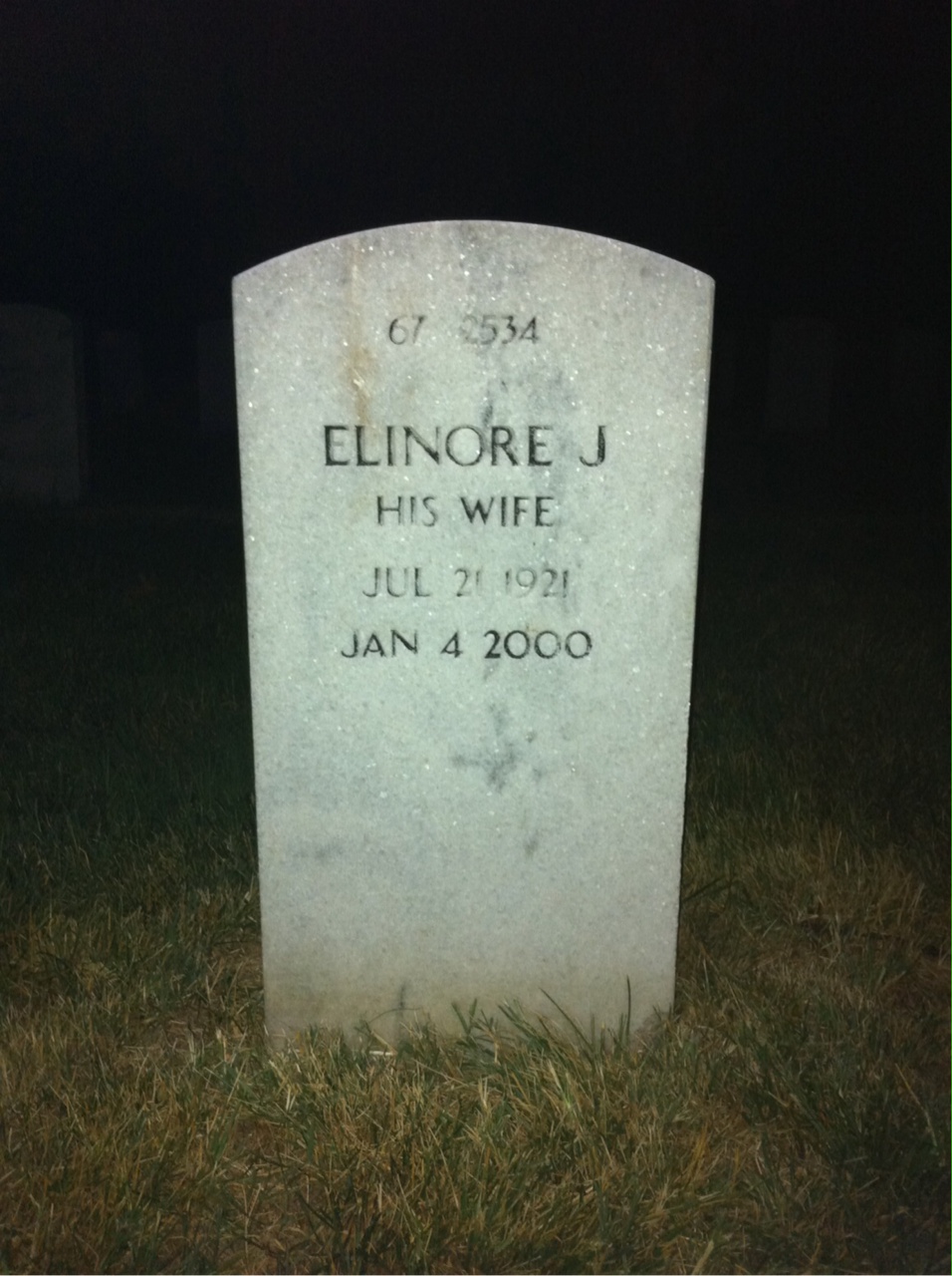 Back of headstone — Duncan Murphy