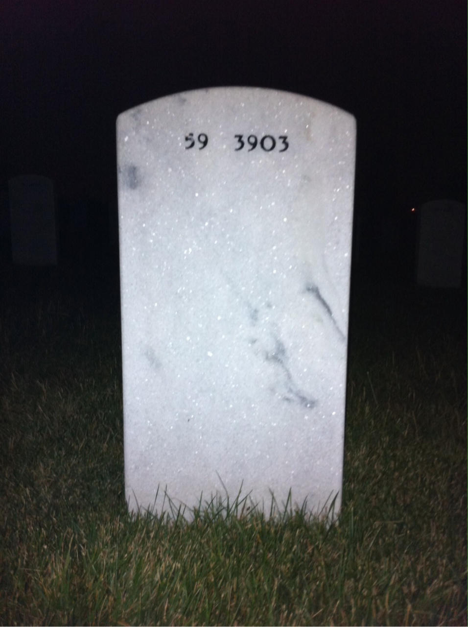 Back of headstone — Thomas Warner Sciance