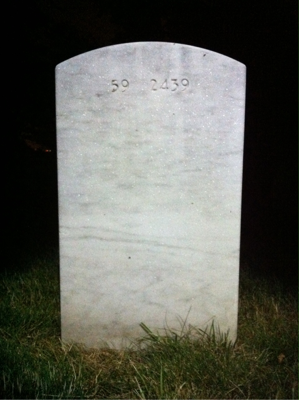 Back of headstone — Woodard Brownfield Hopkins