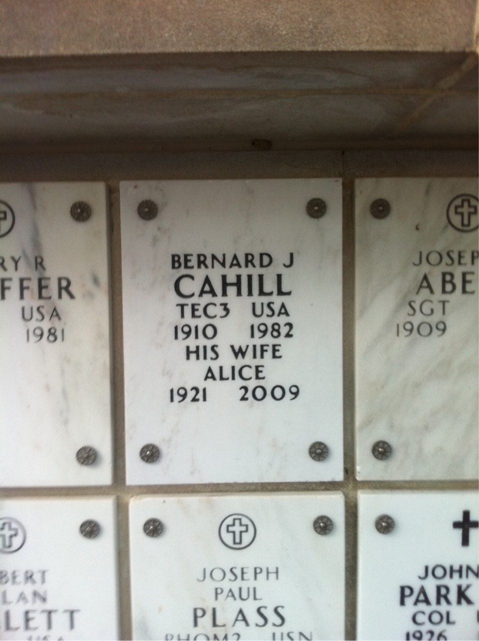 Bernard Cahill