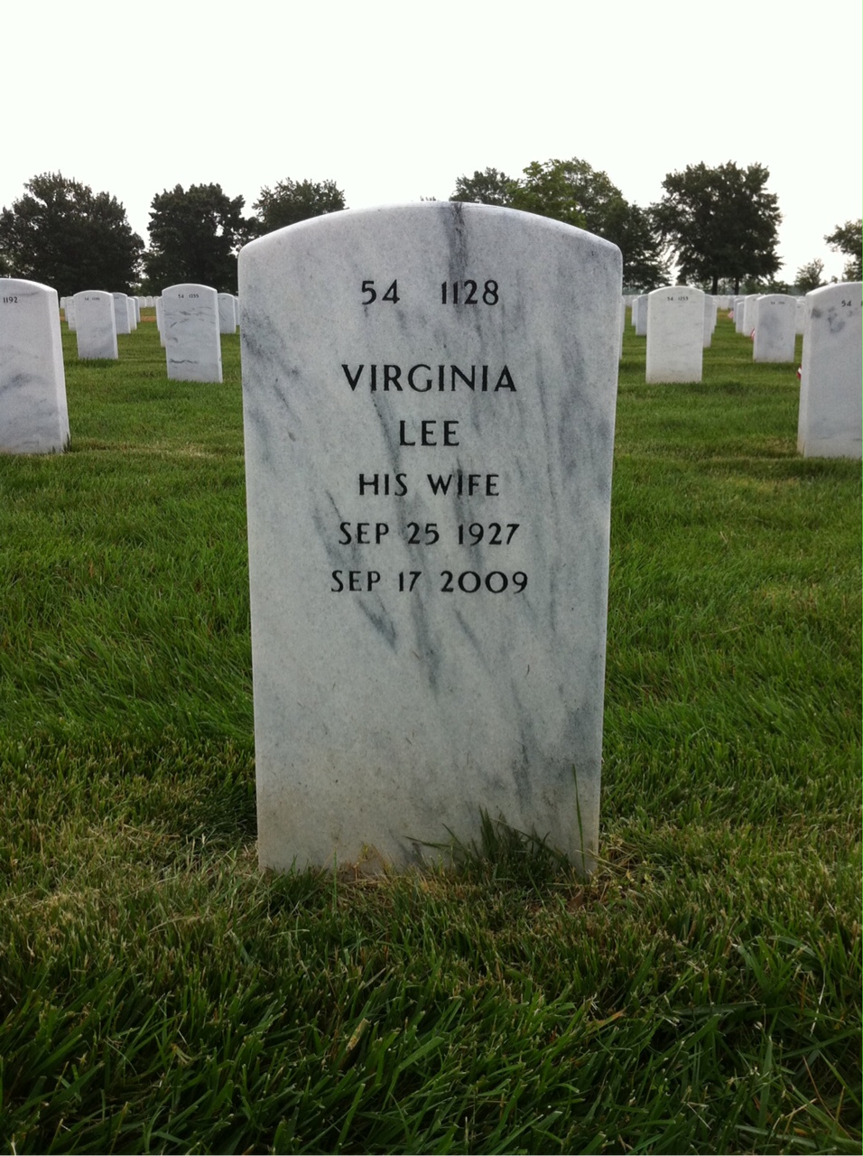 Back of headstone — Phillip Shackelton