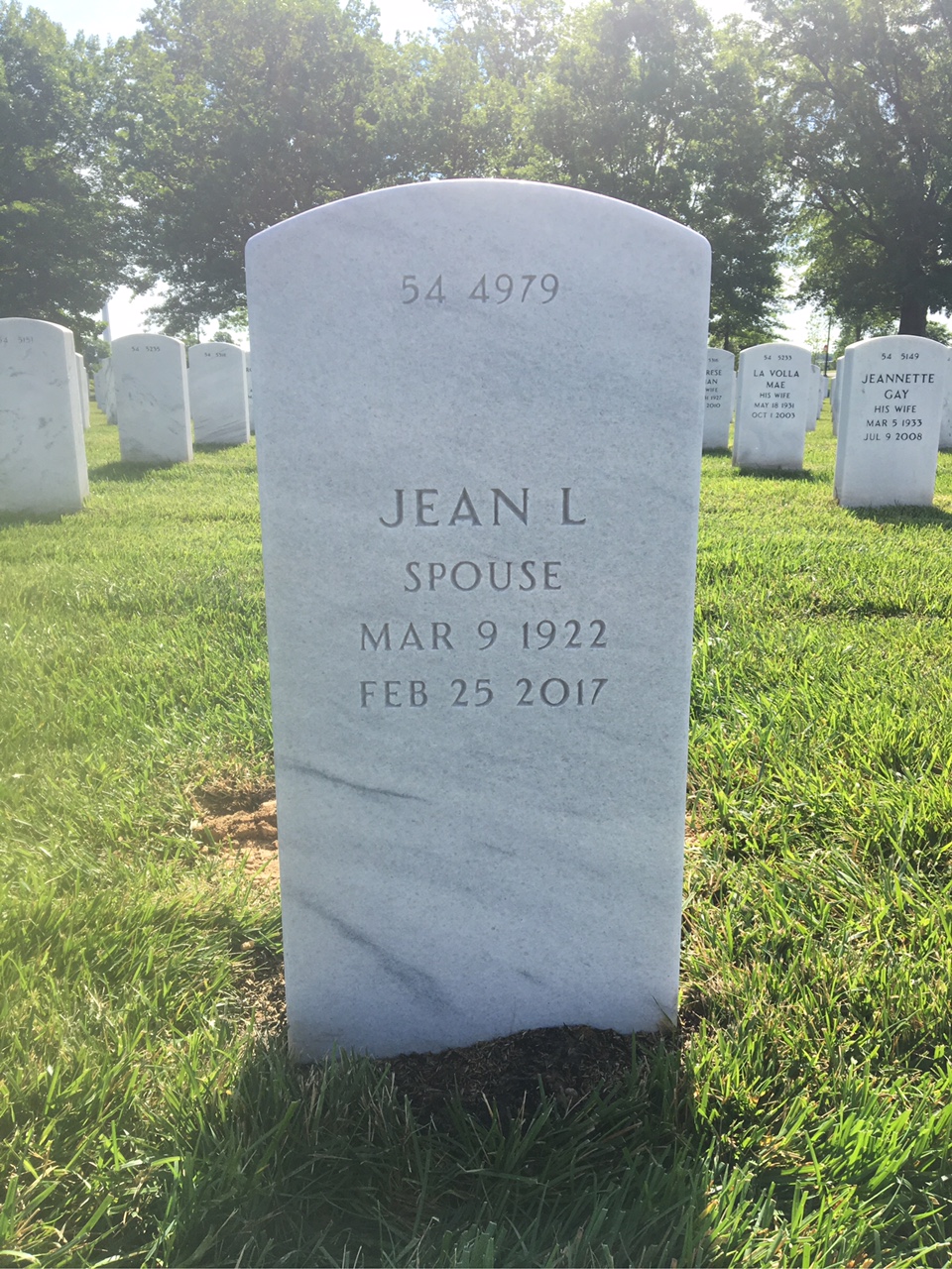 Back of headstone — Joe Dudley