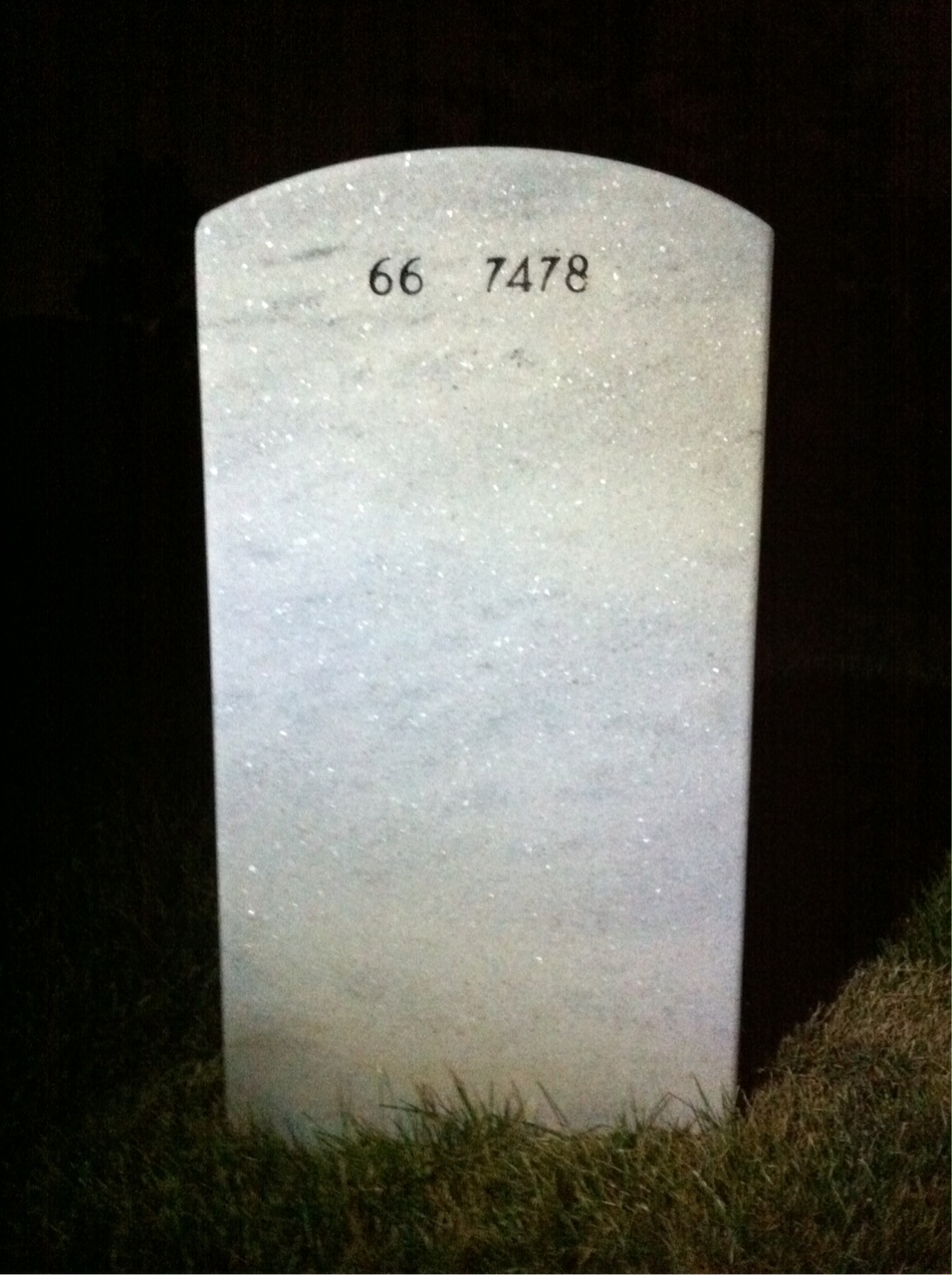 Back of headstone — Patrick Coyne