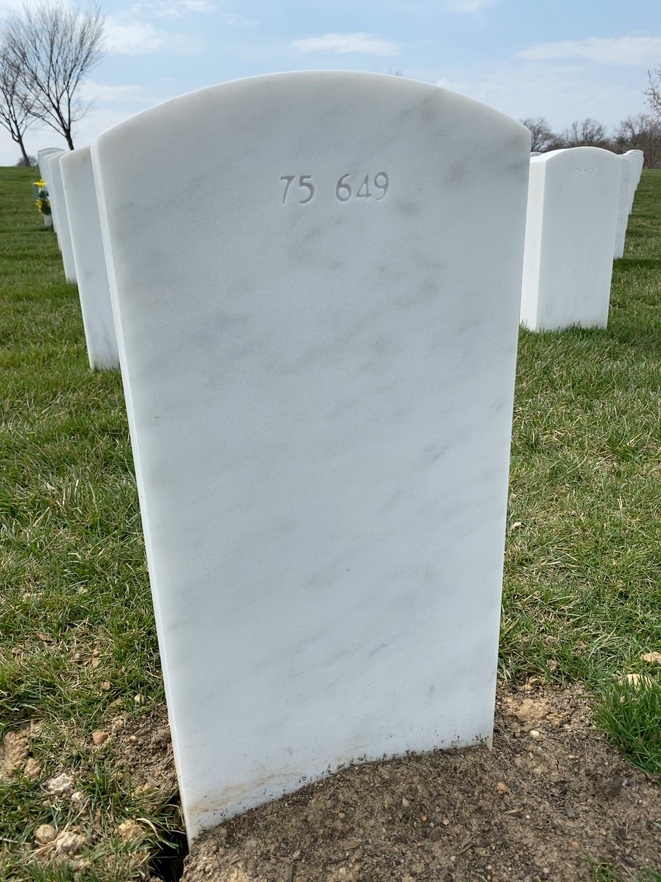 Back of headstone — Daniel Sheridan Coyle