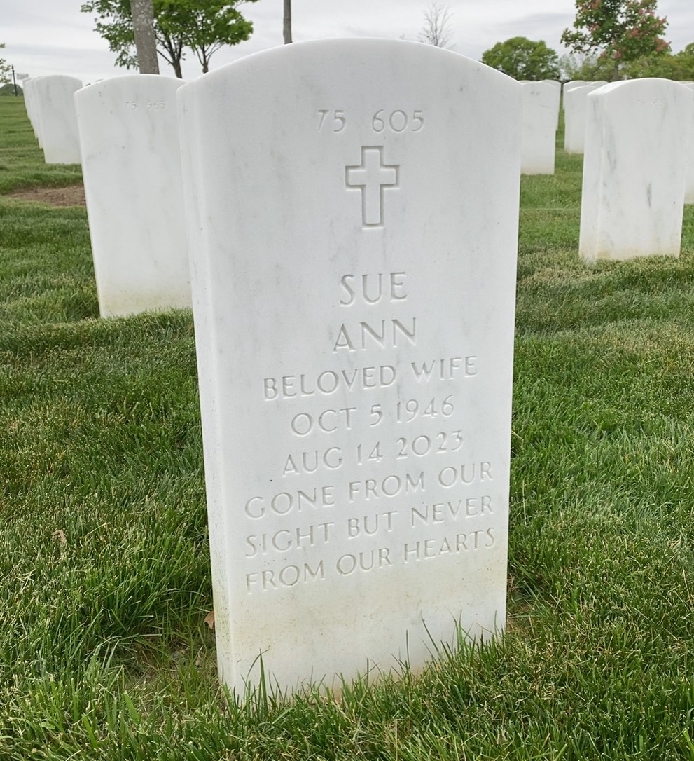 Back of headstone — Dane T Steinberg