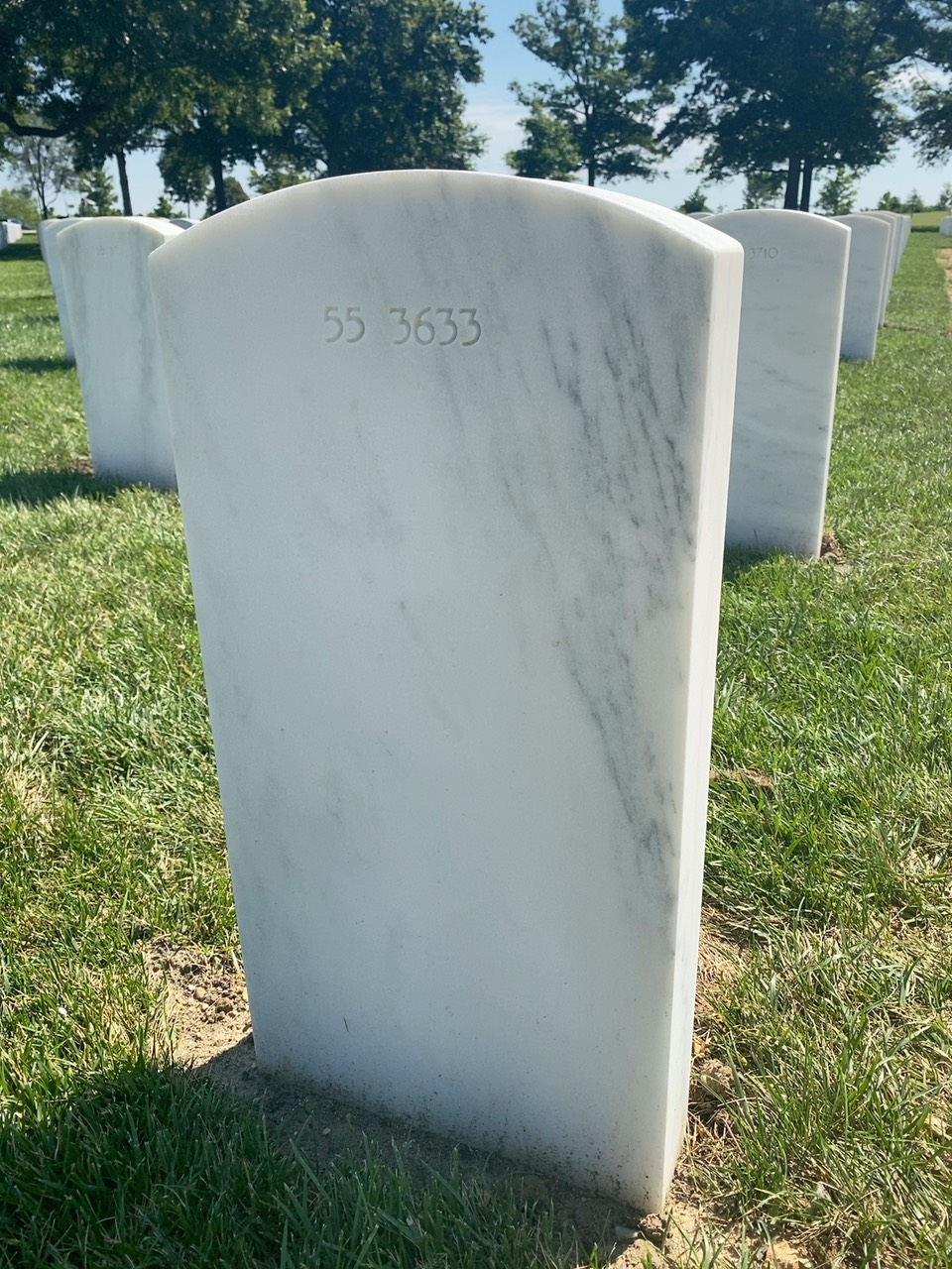 Back of headstone — Timothy Robert Egan