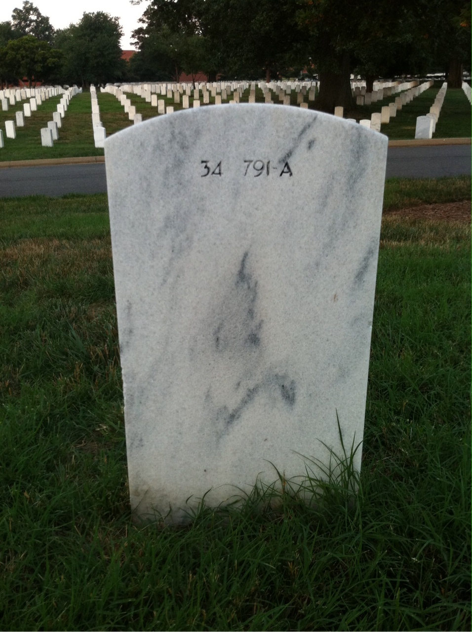 Back of headstone — Barbara Bailey