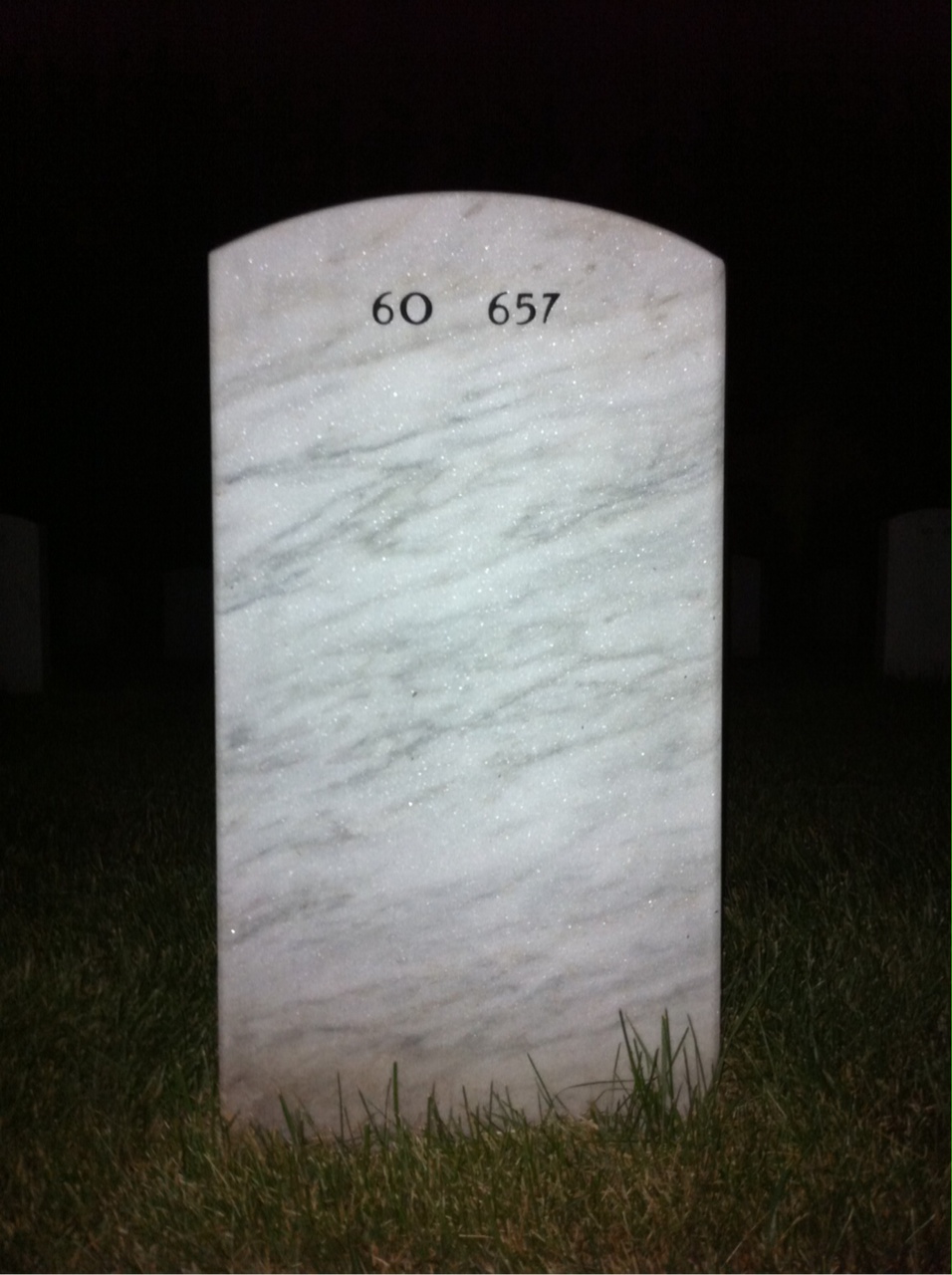 Back of headstone — Louis Heddings