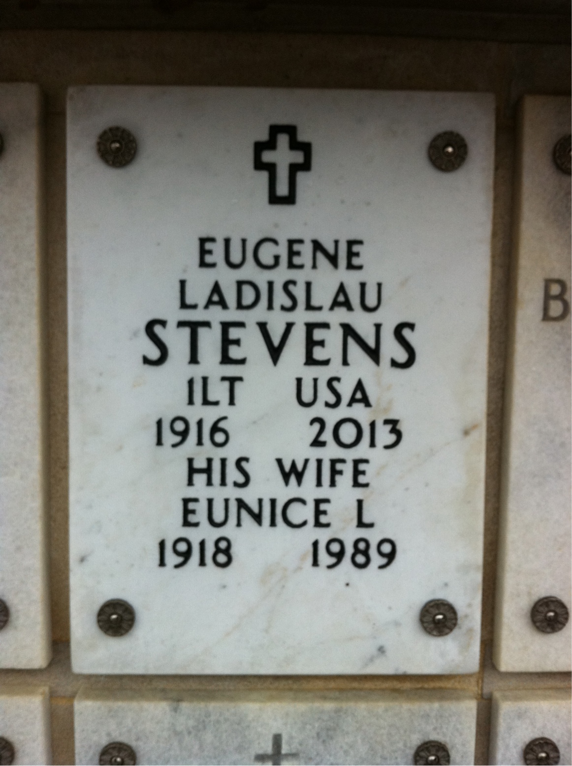Eugene L Stevens