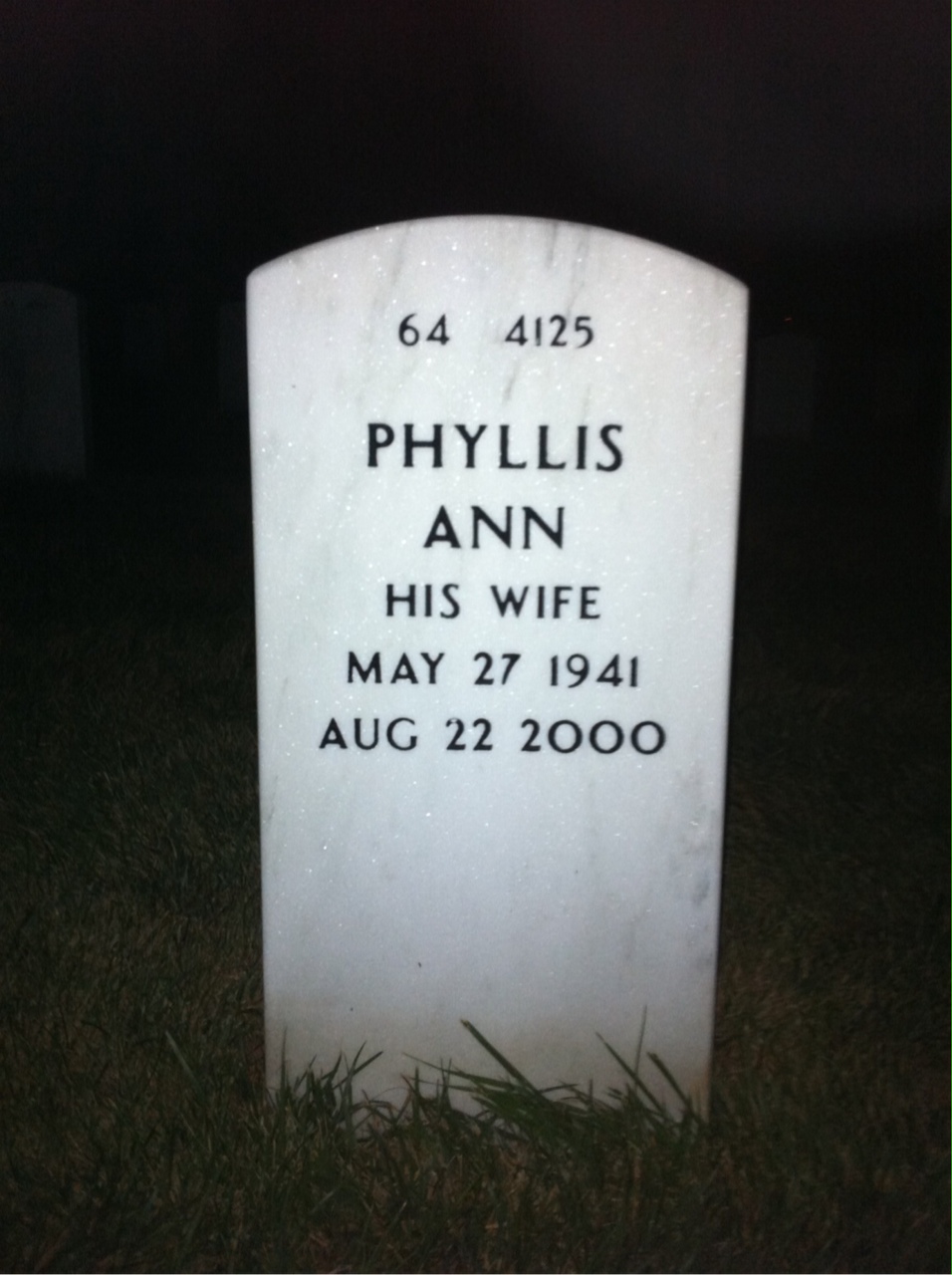 Back of headstone — Melvin Schultz