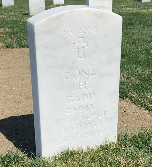 Back of headstone — Elmo Gadd