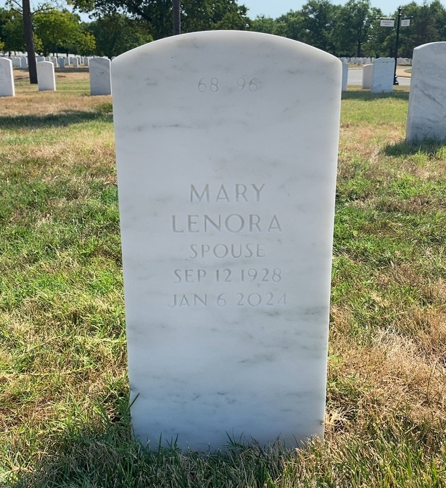 Back of headstone — Wilbur Turney