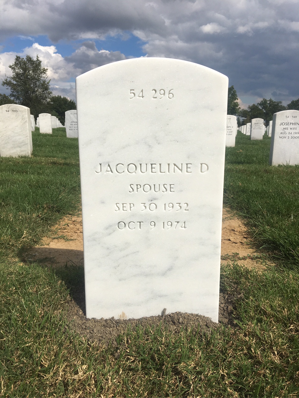 Back of headstone — Osborne Reaves