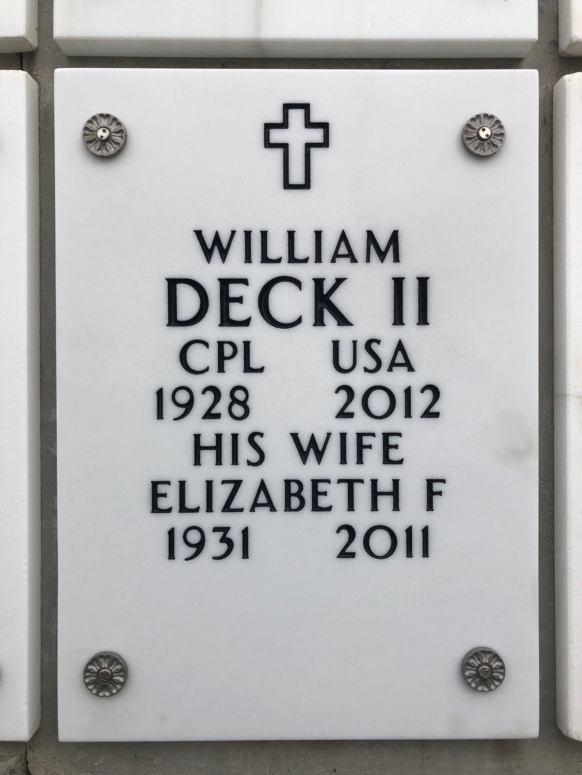 William M Deck