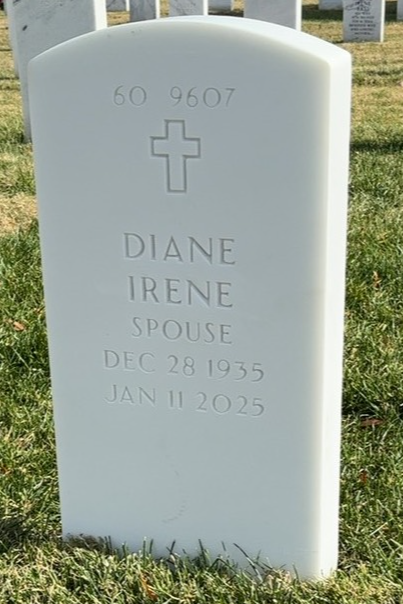 Back of headstone — William Henry Vinall