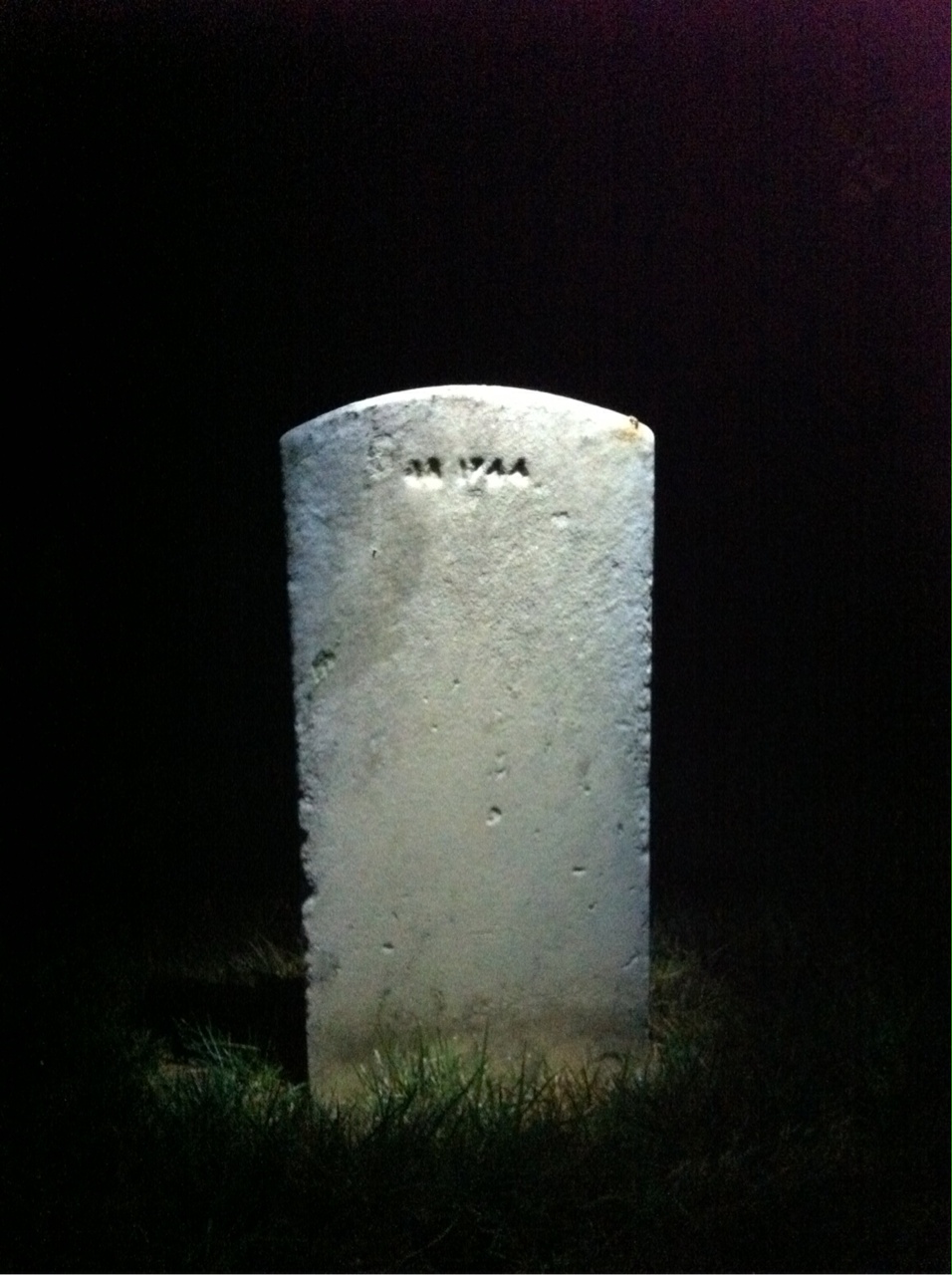 Back of headstone — Josephine Murphy