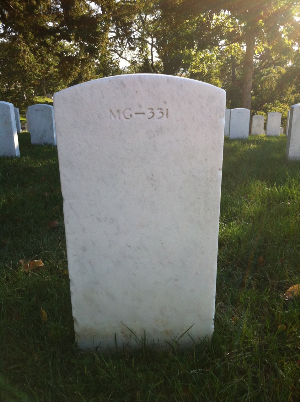 Headstone of George Francis Talken