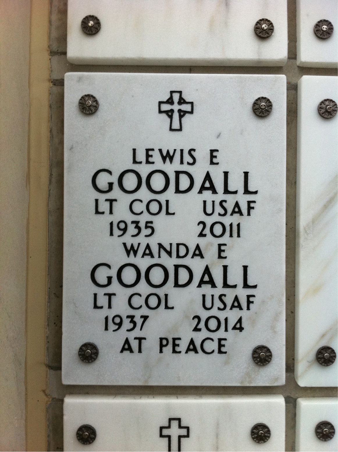 Wanda E Goodall