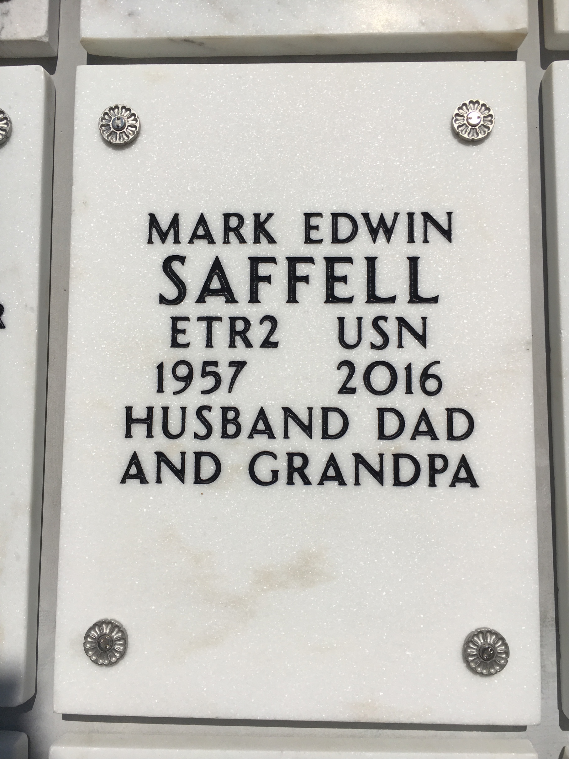 Mark Edwin Saffell