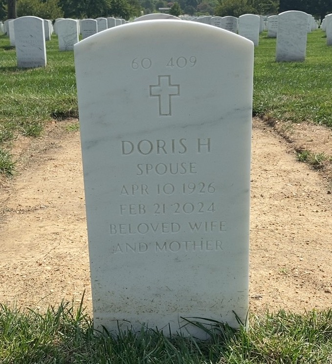 Back of headstone — Kenneth Myfelt