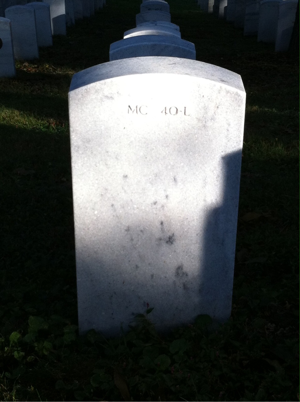 Headstone of John A Swanson