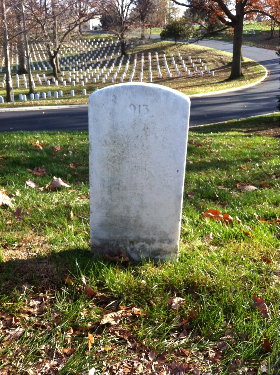 Back of headstone — Mary Bailey