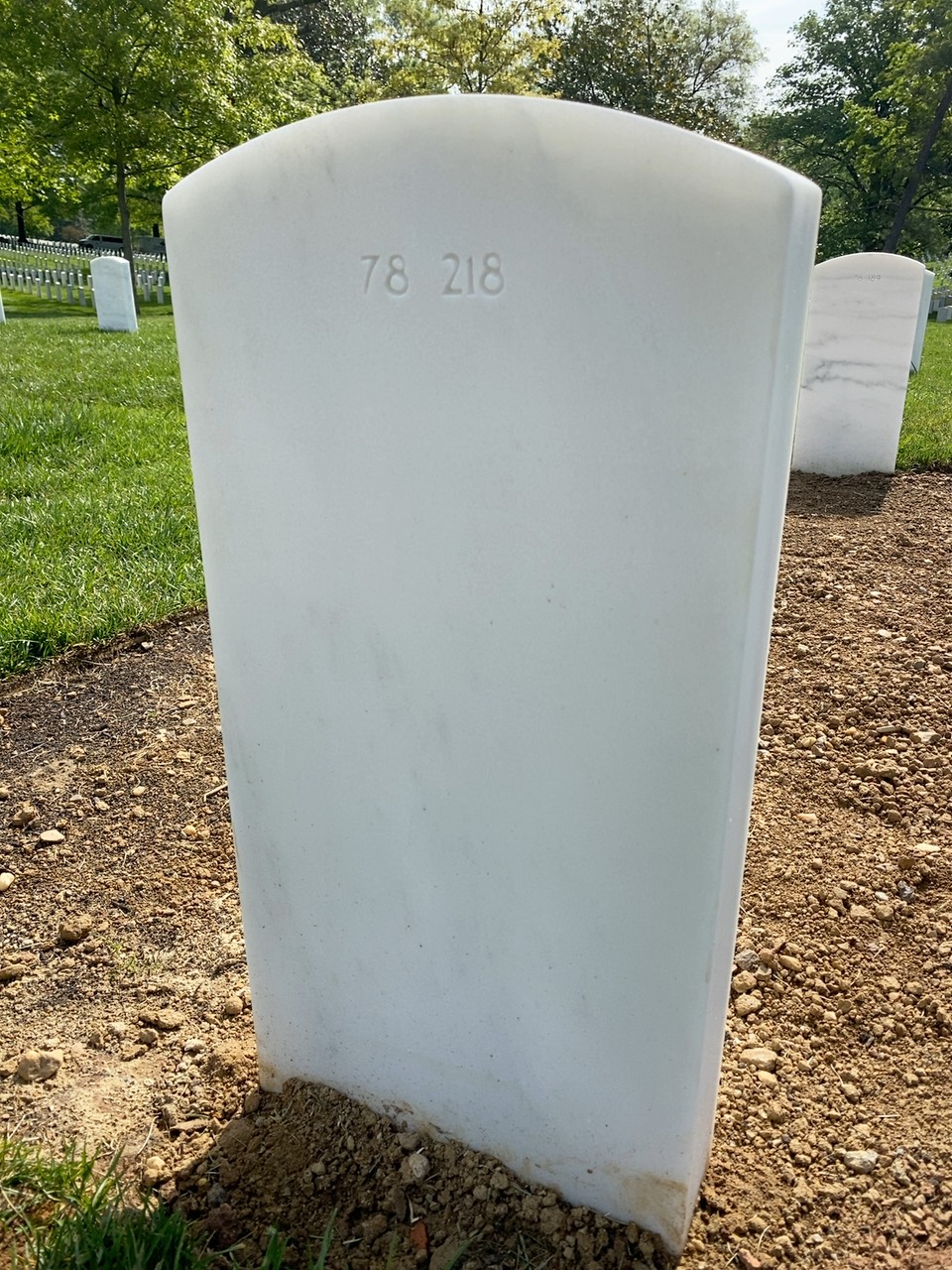 Back of headstone — Jose Almodovar Espinosa