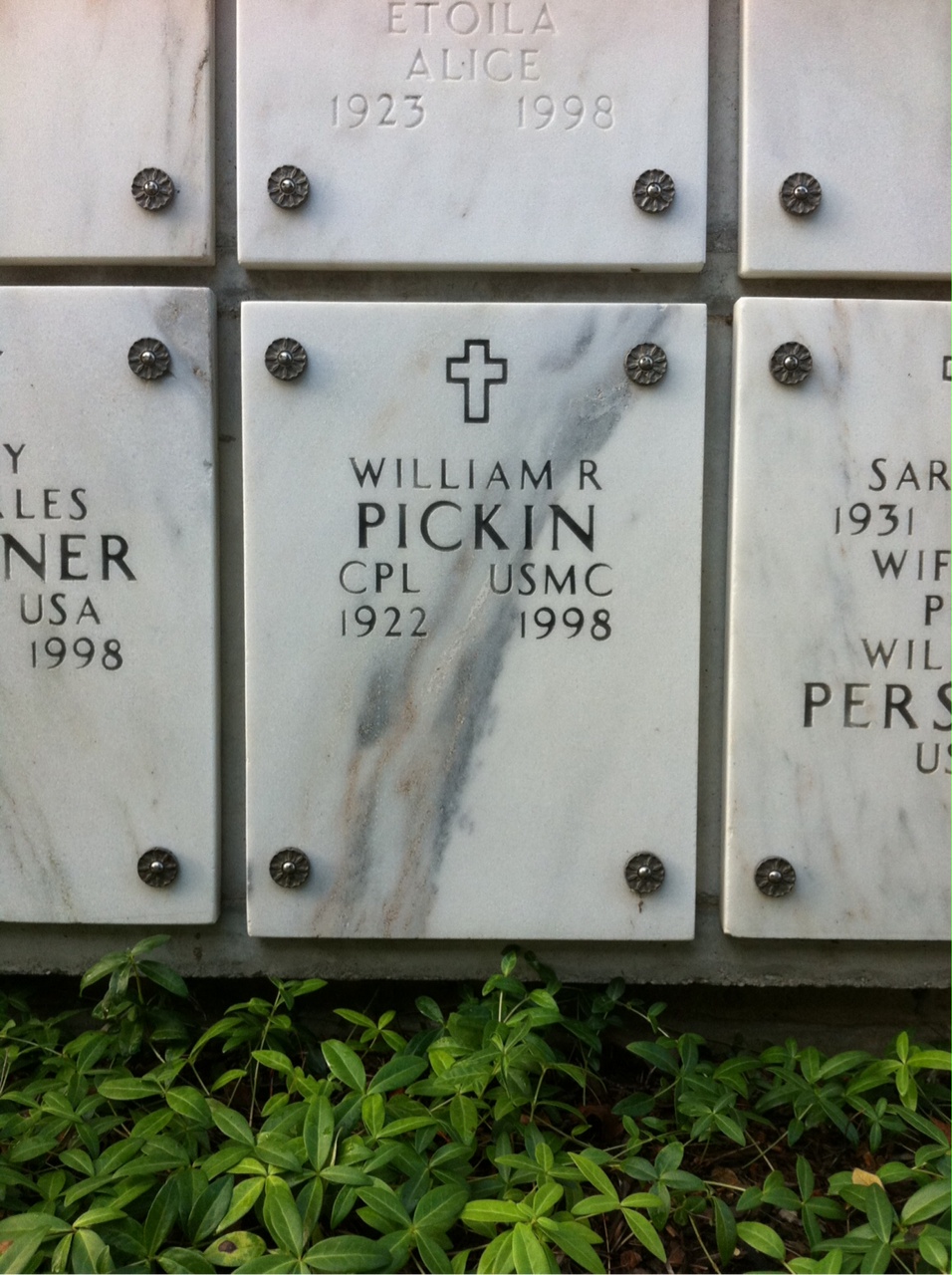 William R Pickin