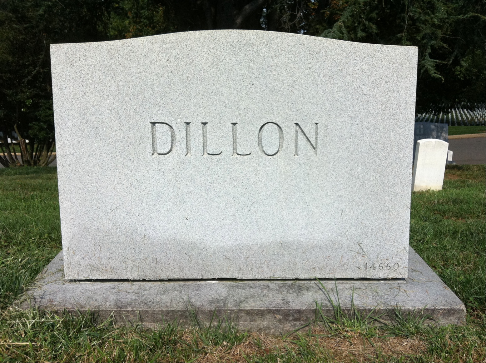Headstone of Michael A. Dillon