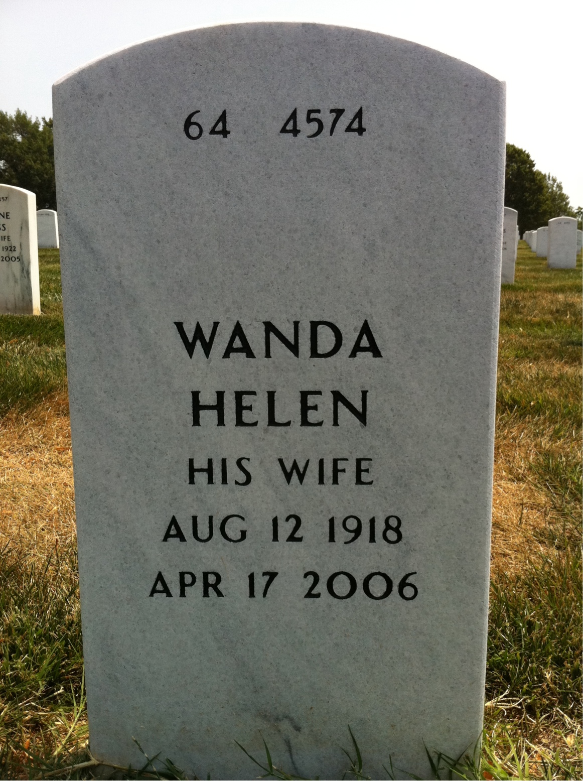 Back of headstone — Carl Beetham