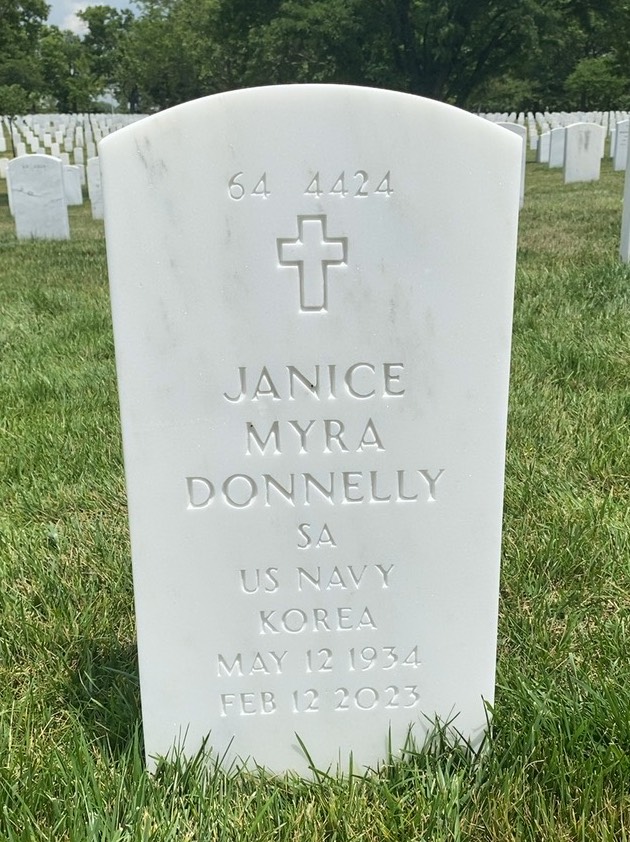 Back of headstone — Ambrose Donnelly