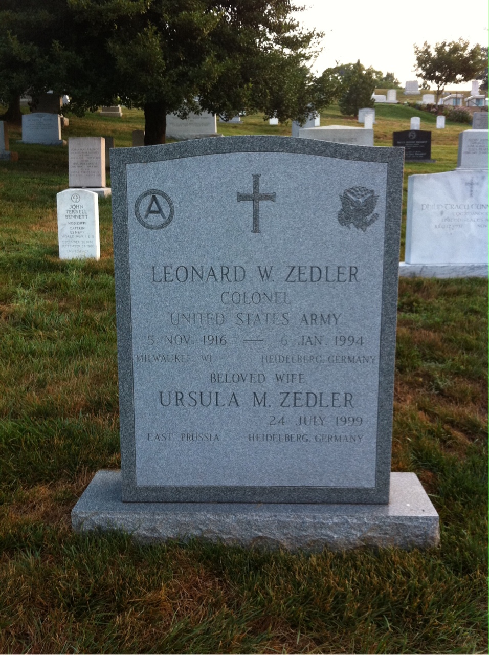 Leonard W Zedler