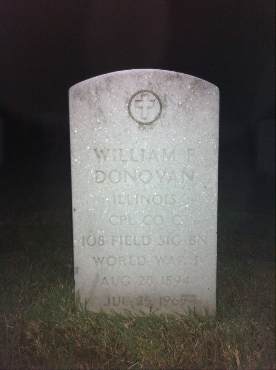 William A Donovan
