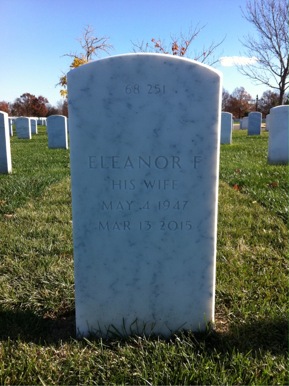 Back of headstone — William Berthiaume
