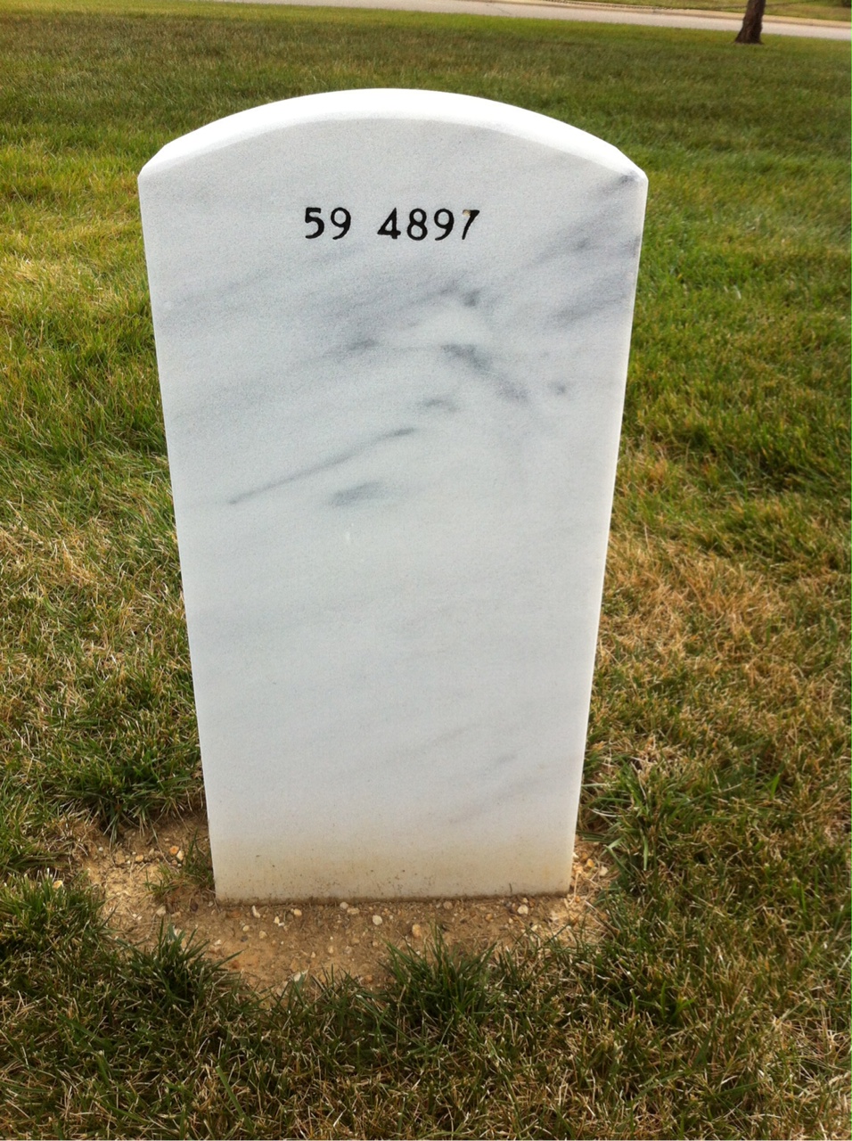 Back of headstone — Serena L Vierimaa