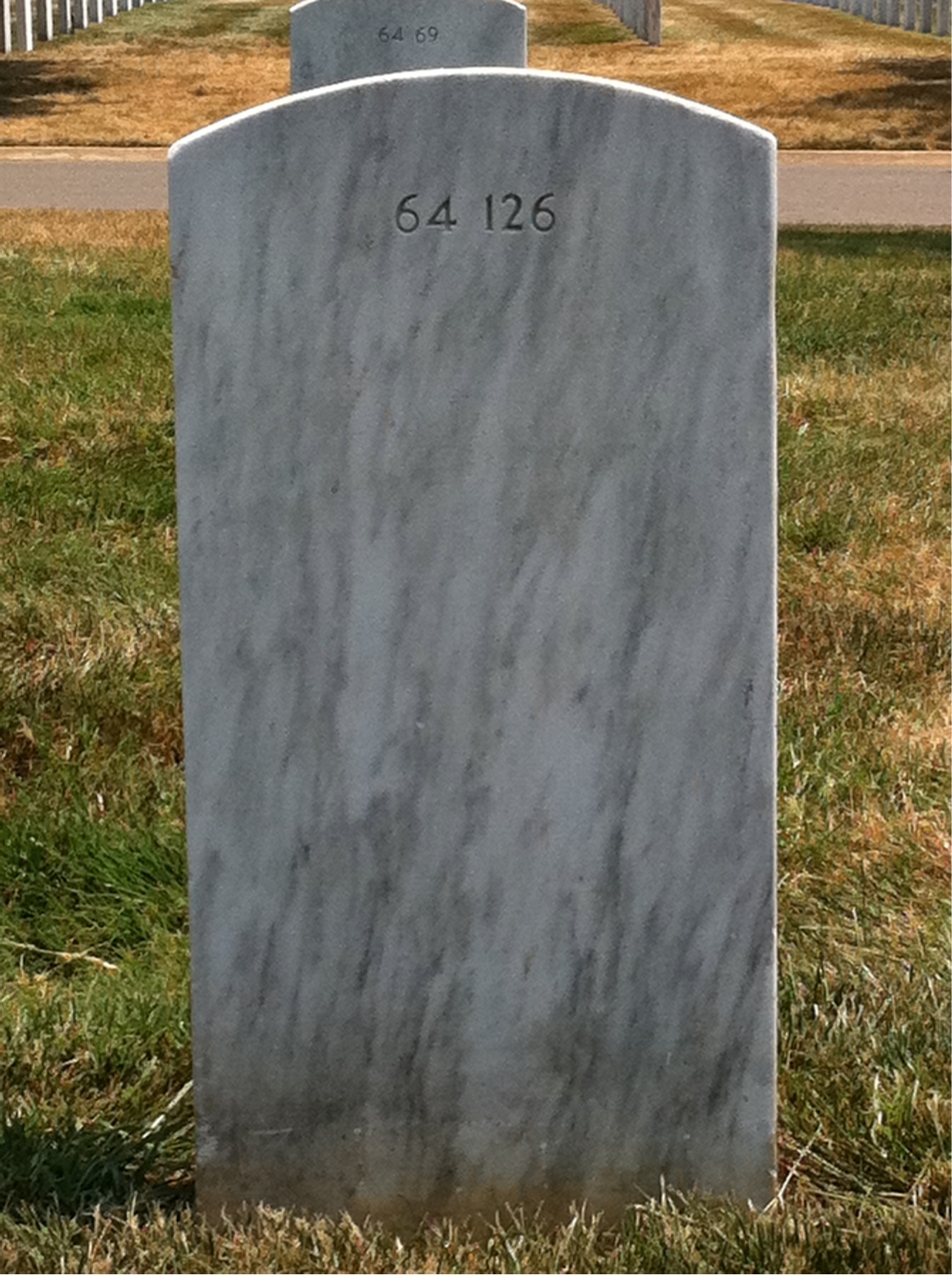 Back of headstone — James Mcnivens