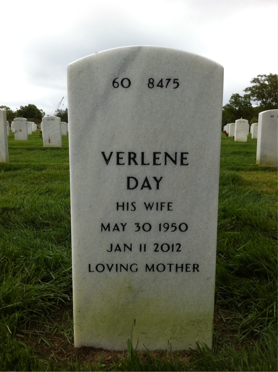 Back of headstone — Edward Green