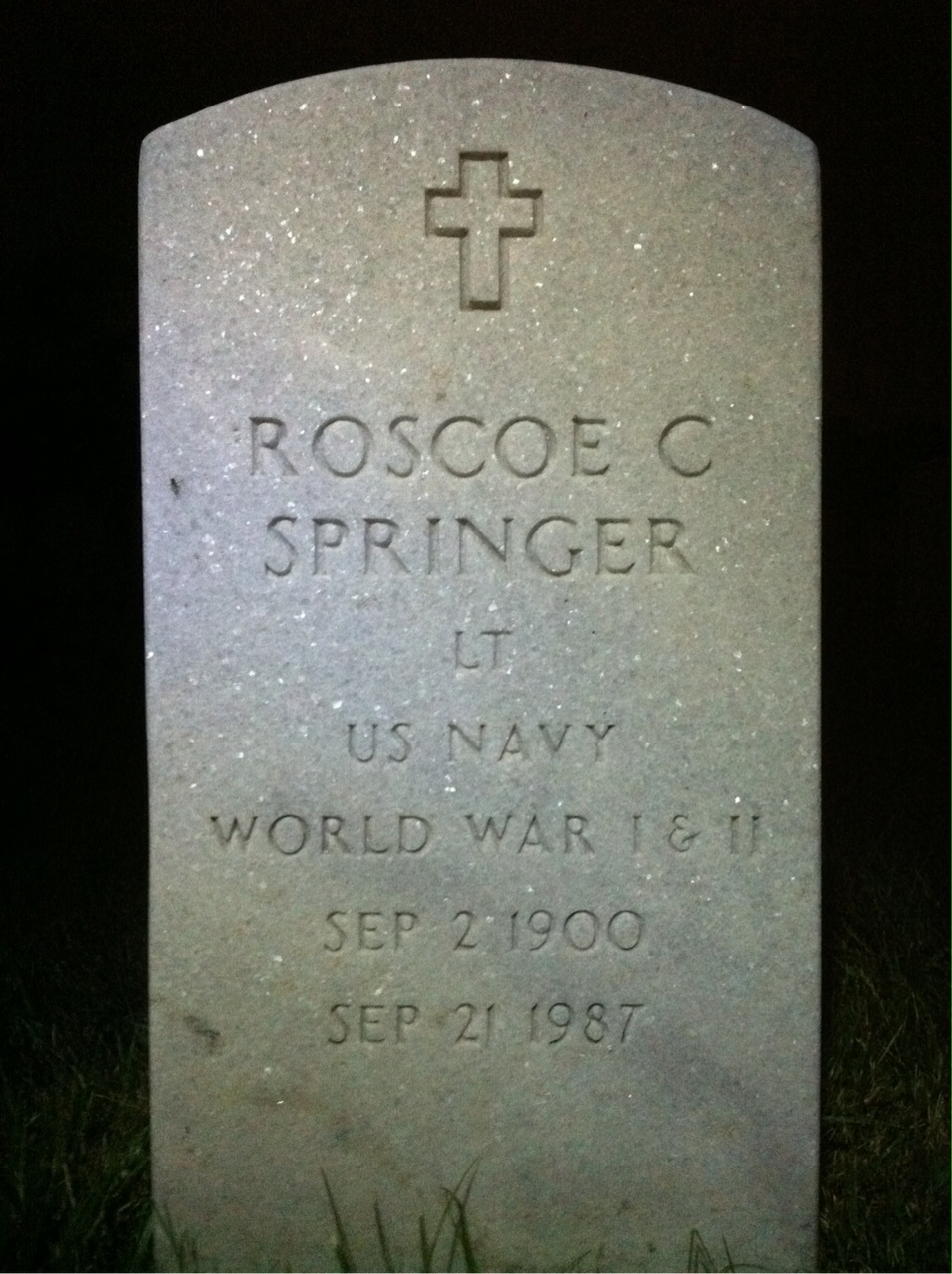 Roscoe C Springer