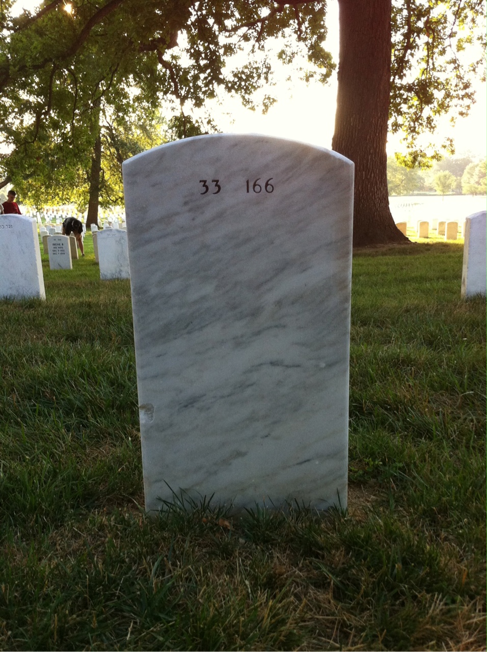 Back of headstone — Joycelyn Axelrod