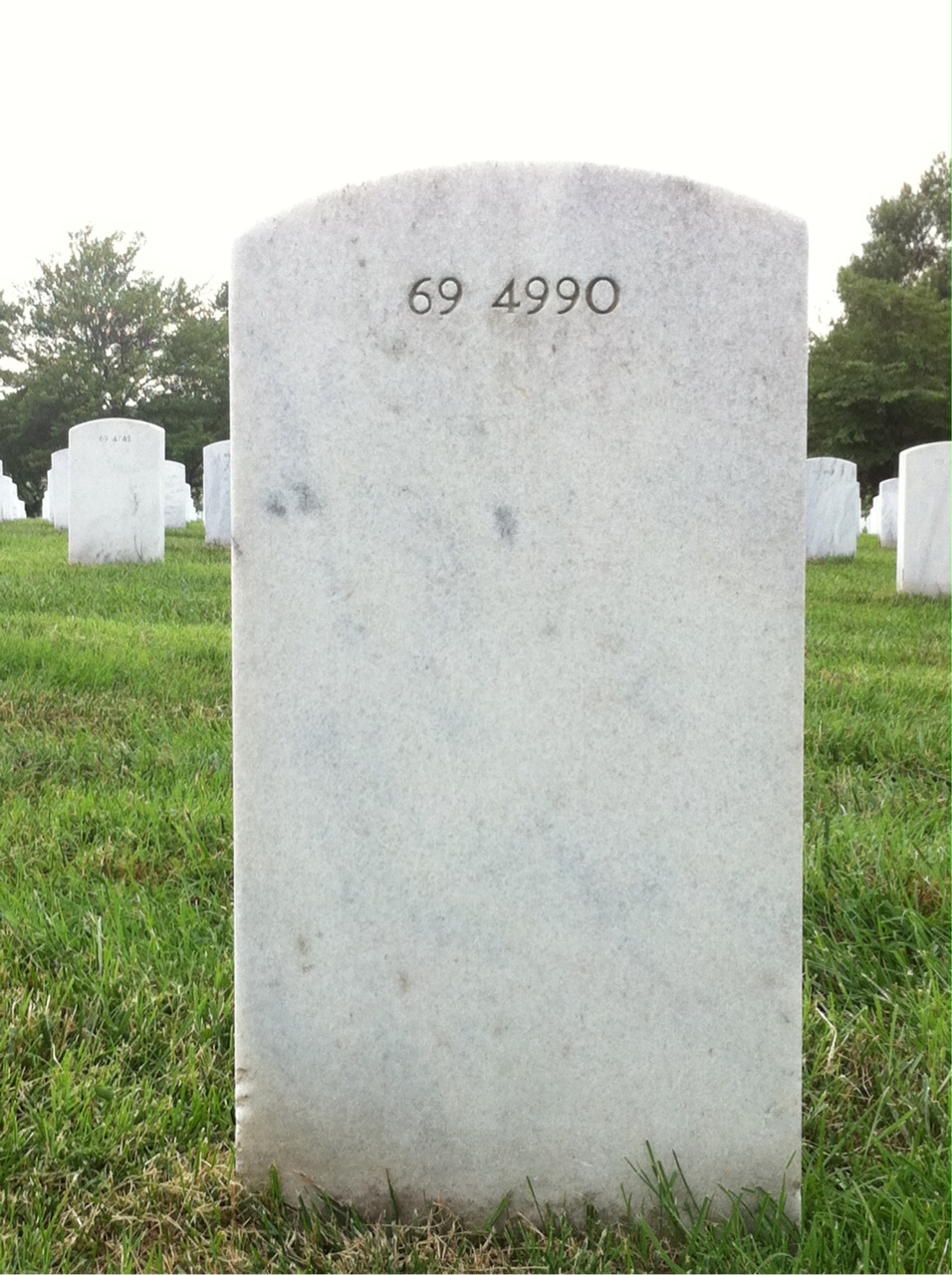 Back of headstone — Elizabeth Alvarado